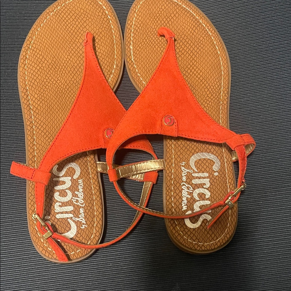 Circus by Sam Edelman Orange Sandals